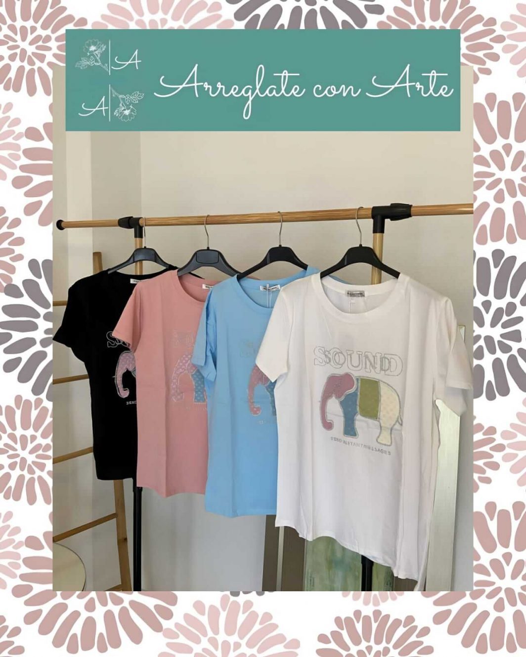 CAMISETA ELEFANTE
