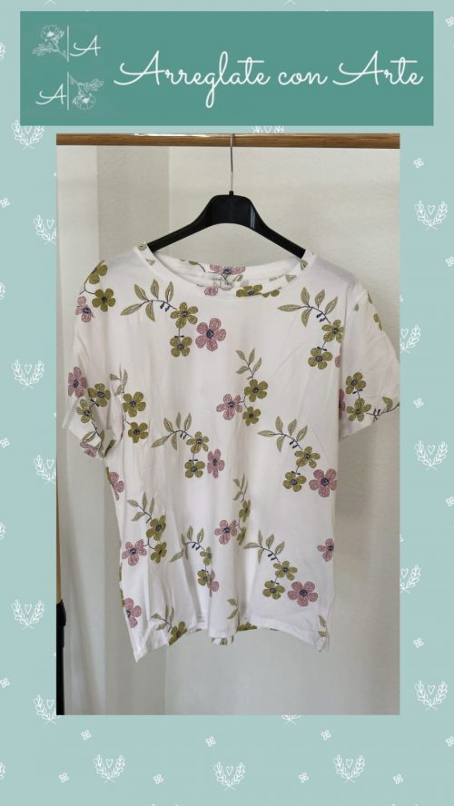 CAMISETA FLORES