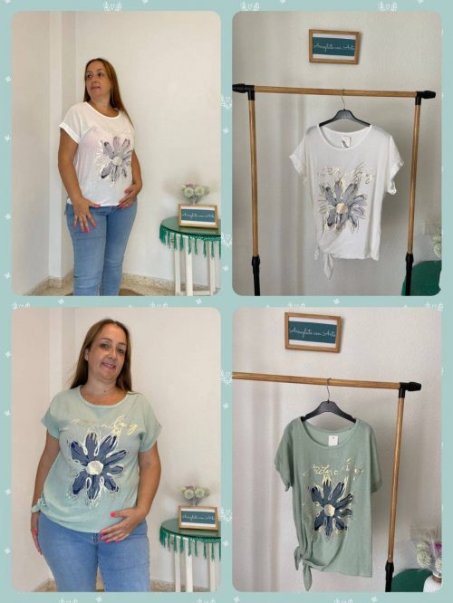 CAMISETA LINO NUDO
