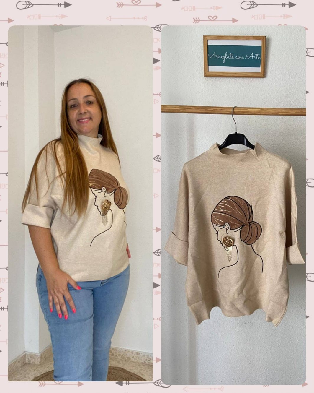 JERSEY MUÑECA BEIGE