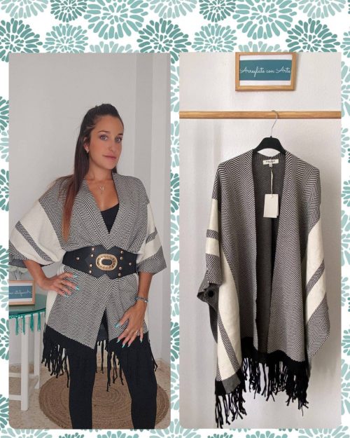 Poncho NEGRO