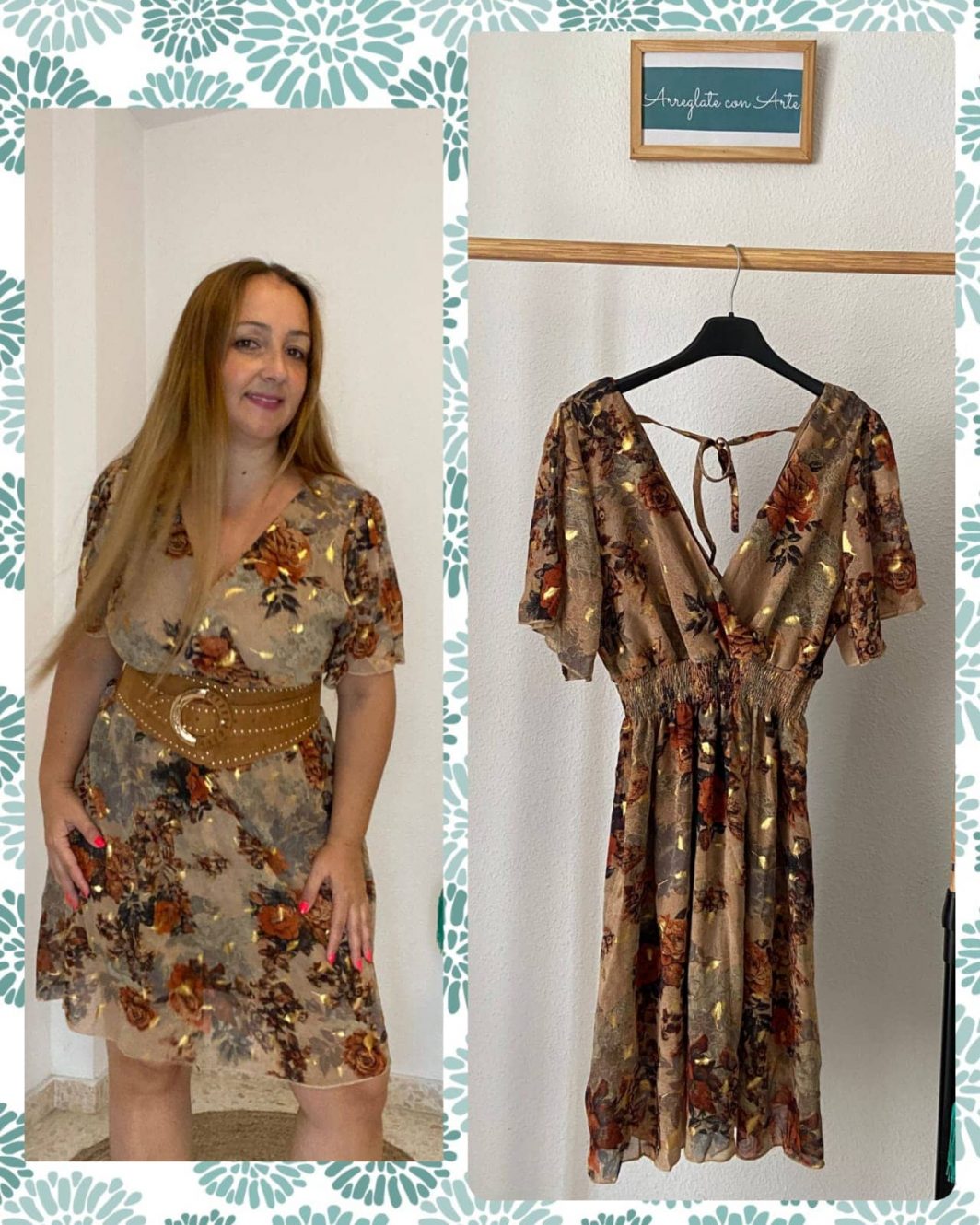 VESTIDO HOJAS OTOÑO