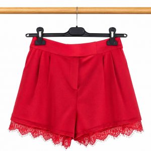 PANTALON CORTO ENCAJE