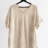 CAMISETA FLOR RELIEVES