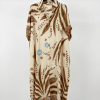 VESTIDO ESTAMPADO BOTONES